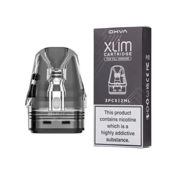 OXVA XLIM 3 Ultra Replacement Pods – Top Fill Cartridges (3 Pack)