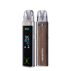 Caliburn G3 Pro Pod Kit – Luxury Brown Wood