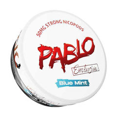 PABLO Exclusive Blue Mint (50mg) Snus Pouches