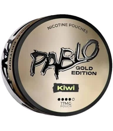 Pablo Gold Edition Nicotine Pouches 17mg – 10 Flavours