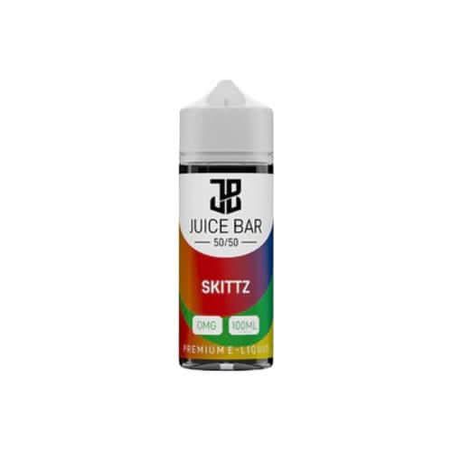 Juice Bar 50/50 E-Liquid – Skittz (100ml)
