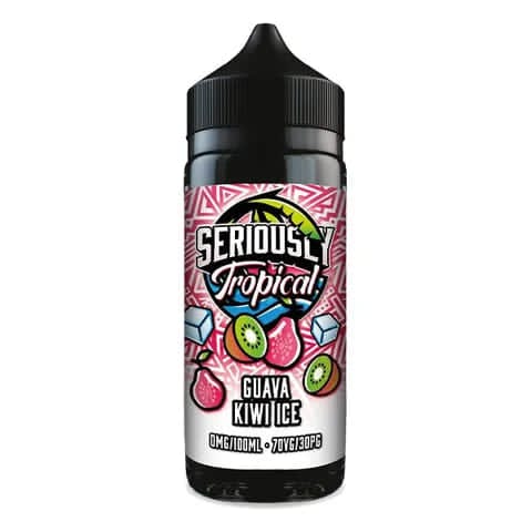Seriously Tropical Guava Kiwi Ice E-Liquid Shortfill  Average rating: 4.0   (votes: 1)