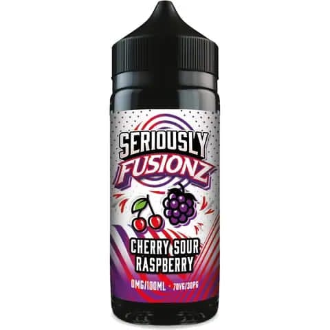 Seriously Fusionz Cherry Sour Raspberry E-liquid Shortfill  Average rating: 4.7   (votes: 13) Reviews (1)