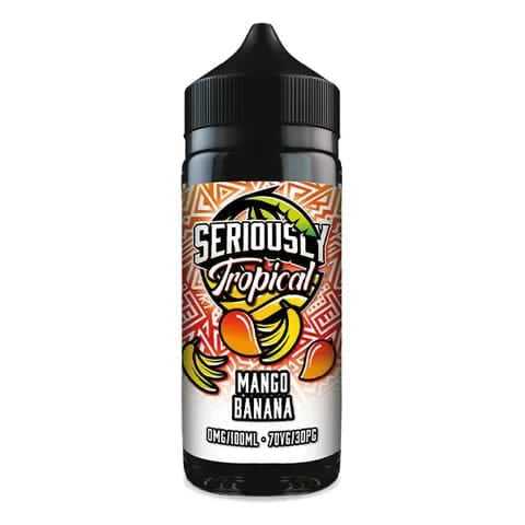 Seriously Tropical Mango Banana E-Liquid Shortfill  Average rating: 3.0   (votes: 5) Reviews (1)